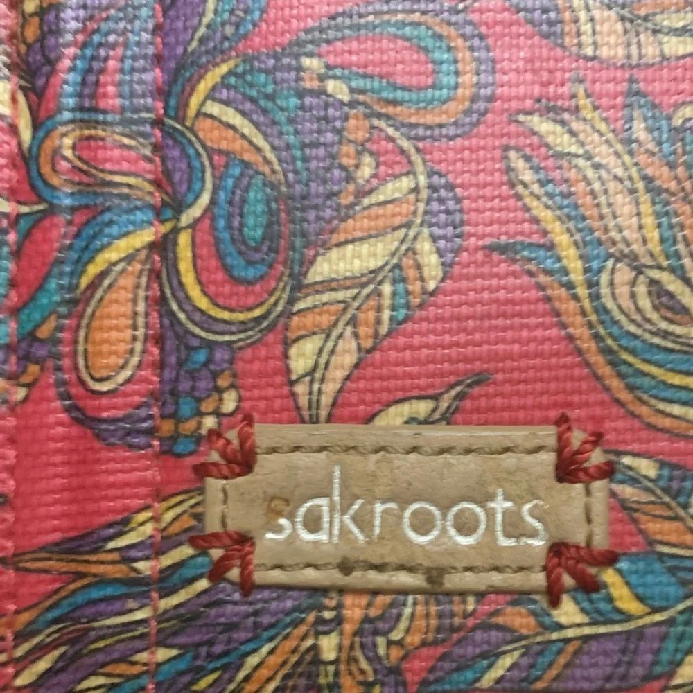 Sakroots Red and Multicolor Floral Tablet Cover